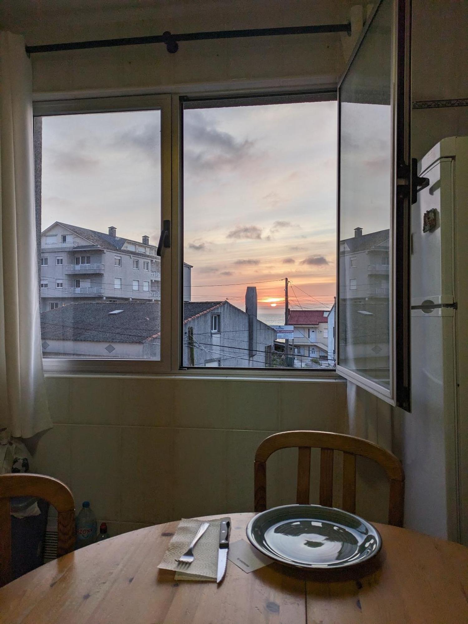 Apto En Muxia Con Vistas Al Mar Saude Doce ภายนอก รูปภาพ