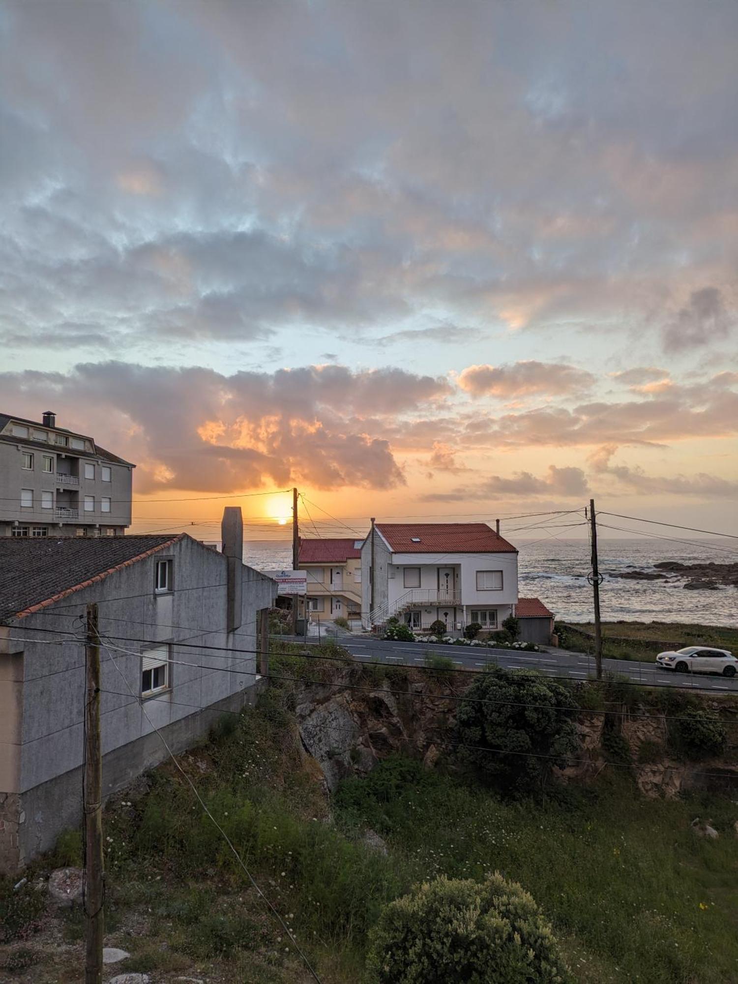 Apto En Muxia Con Vistas Al Mar Saude Doce ภายนอก รูปภาพ
